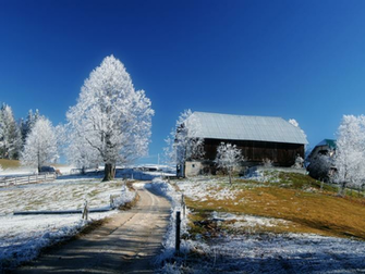 Snow And Barn Winter Wallpaper Calling On The Middle Class To Make