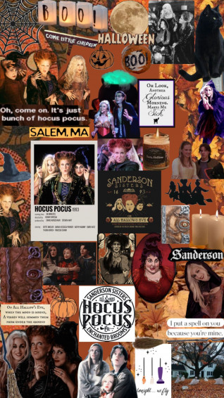 Hocus Pocus Themed Wallpaper