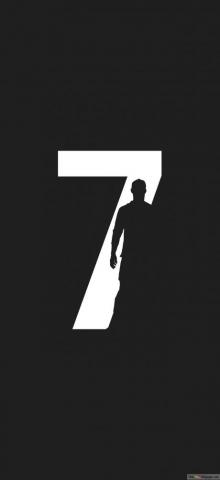Cristiano Ronaldo Minimal Dark HD Wallpaper Football