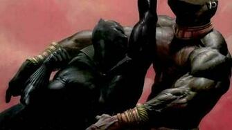 Comics Schwarzer Panther Wallpaper
