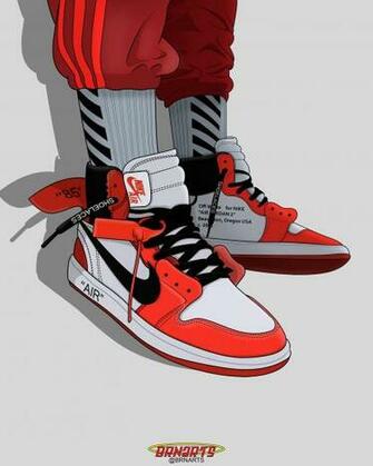 Streetwear On In Sneakers Wallpaper Shoes
