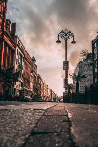 Low Angle Photography Of Pavement Photo Dublin Image On