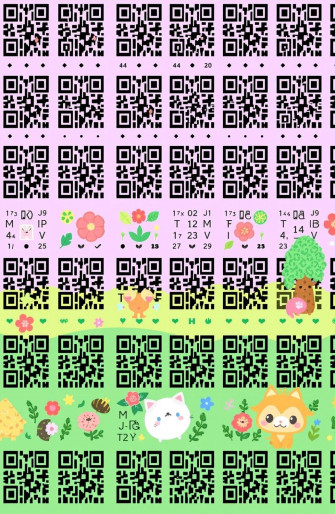 Animal Crossing Qr Codes Wallpaper