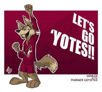 Phoenix Coyotes Howler By Jmh3k Nhl