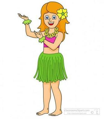 Hawaiian Hula Dancers Animated Male Disco Dancer