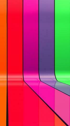 Rainbow Bars iPhone 5s Wallpaper iPad