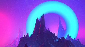 Vaporwave Desktop Wallpaper