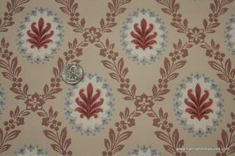 1940s Wallpaper Patterns S Vintage Blue