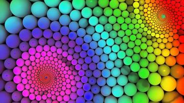 Balloons Colorful Bright Rotating Wallpaper Background