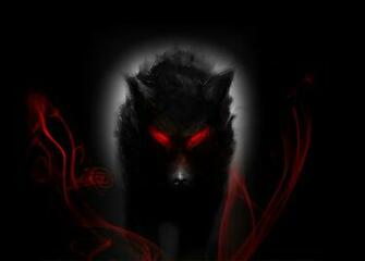 Dark Wolf iPhone Wallpaper Walops