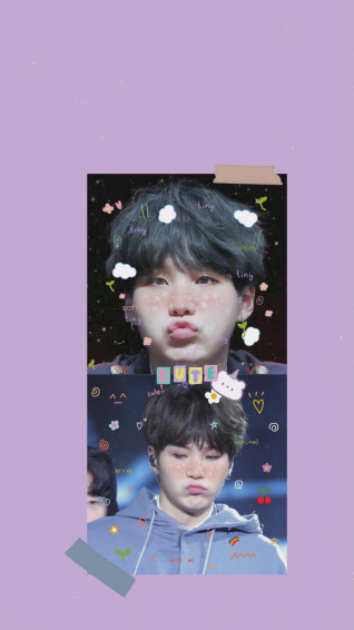 Bts Suga Cute Wallpaper