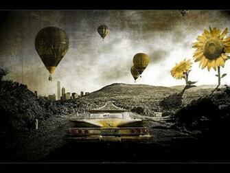 Russian Artist Vol Mixed Media Abstract Composition Wallpaper