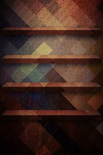 Shelves iPhone Wallpaper