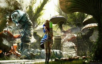 Alice In Wonderland Wallpaper Background
