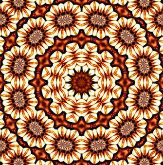 Rose Burst Abstract Background Textures Patterns Circles Shapes