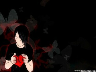 Emo Love Break Up Wallpaper