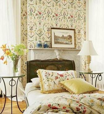 Thibaut Palladio Bella A Toile Wallpaper In Room Graced With