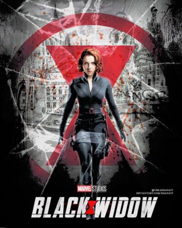 Black Widow Movie Fan Poster By Shanait In