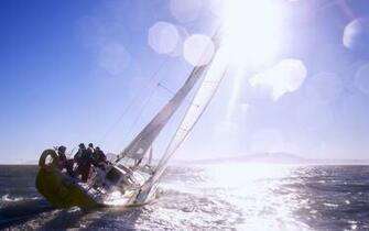 Sailboat Sailing HD Desktop Wallpaper