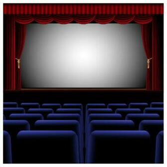 Movie Theater Background Richly Appointed