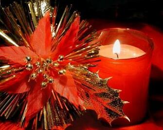 Christmas Candle Wallpaper