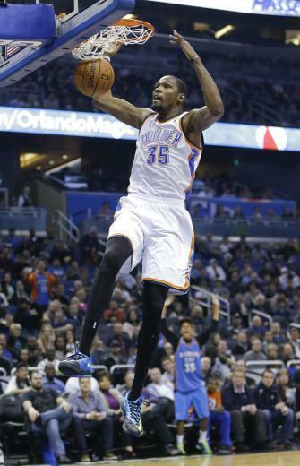 Kevin Durant Thunder Dunk Oklahoma City S