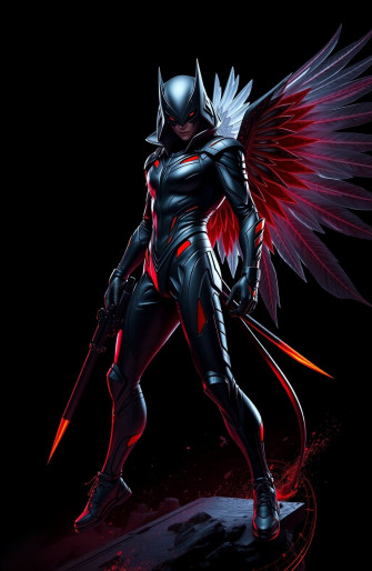 Blood Raven X Suit Wallpaper