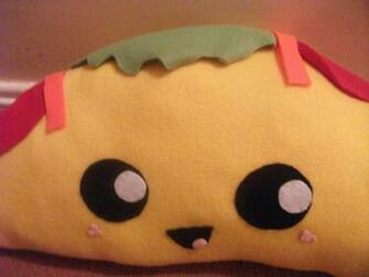 Cute Taco Wallpaper Plushie By Jess Xox