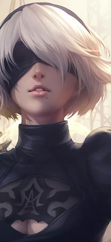 Nier Automata Yorha 2b Eyepatch Swords