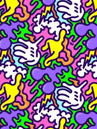 80s Wallpaper Patterns Jordy Van Den Nieuwendijk Arte Creative