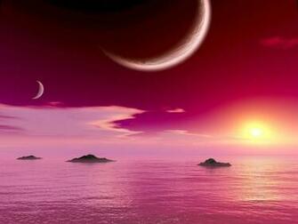 Pink Sunset Wallpaper