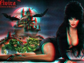 Elvira Mistress Of The Dark 3d Anaglyph Conversion Graphics Code