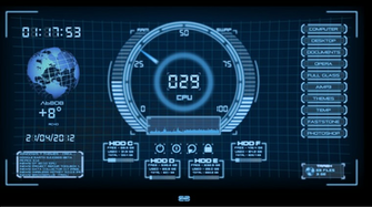 Hologram Ui Rainmeter By Sg2142