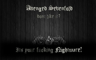 Wallpaper Avenged Sevenfold HD