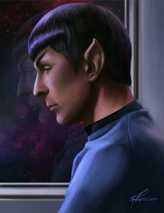 Spock Tribute To Leonard Nimoy By Kirstycarter