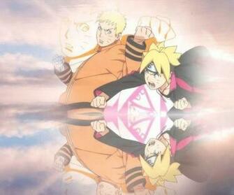 Naruto And Boruto Reflection Wallpaper By Weissdrum