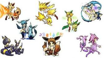 Pokemon Flareon Wallpaper Eevee Espeon