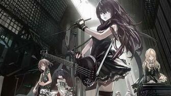 Kon Gothic Hirasawa Yui Guitars Akiyama Mio Anime Girls
