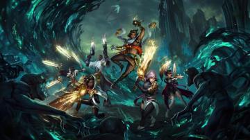 Lol League Of Legends Game Akshan Riven Senna Vayne