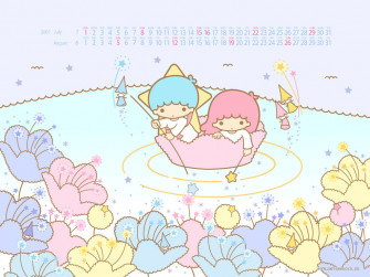 Little Twin Stars Wallpaper