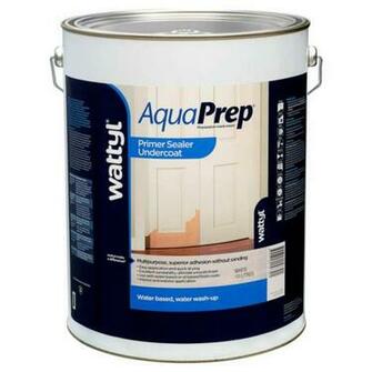 Wattyl Aqua Prep Primer Sealer Undercoat White 10l Masters Home