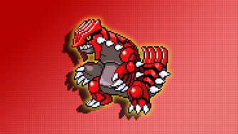 Groudon Sprite Wallpaper V2 By Glench