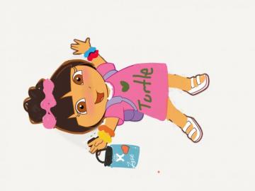 Dora Spongebob Wallpaper