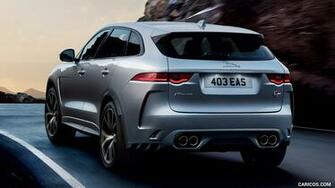 Jaguar F Pace Svr Rear HD Wallpaper