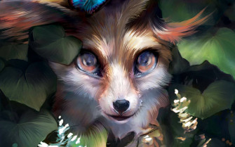 Cute Fox Wallpaper