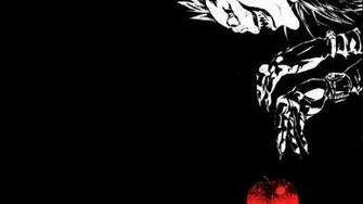 Death Note Ryuk Apples Manga Simple Background Wallpaper Hq