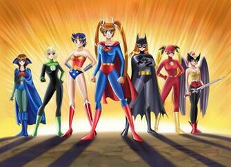 Justice League Fan Art Hot Girls Wallpaper