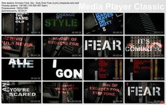 Eminem Feat Sia Guts Over Fear Lyric Video