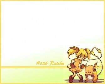 Raichu Wallpaper By Dassenoffj