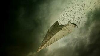 Fantasy Art Paper Planes Digital High Quality And